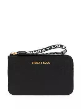 Кошелек для монет с логотипом Bimba y Lola, черный