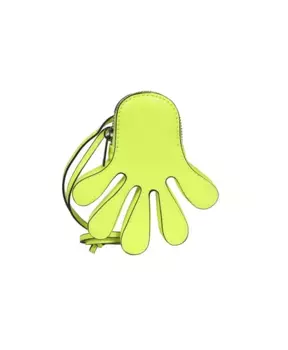 Кошелек для монет с ремнем через плечо Msgm, зеленый