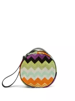 Кошелек для монет с узором зигзаг Missoni Home, оранжевый