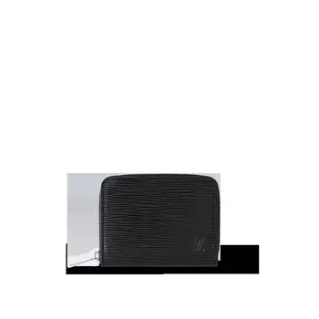 Кошелек для монет Zippy Louis Vuitton, черный