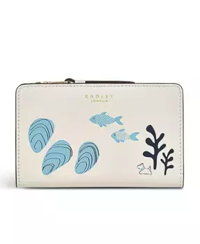 Кошелек для плавания в море Medium Bifold Wallet Radley London, белый