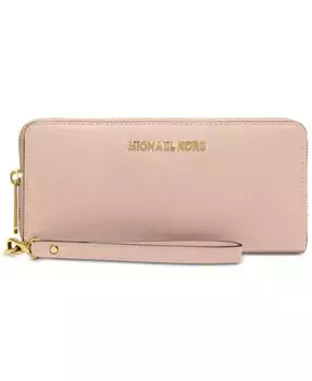 Кошелек для путешествий Jet Set Travel Continental Michael Kors, розовый