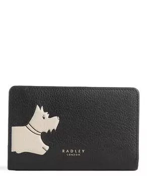 Кошелек для штампов из зернистой яловой кожи Radley London, черный