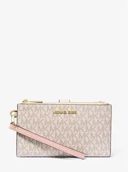 Кошелек для смартфона с фирменным логотипом Jet set travel Michael Kors, мультиколор