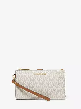 Кошелек для смартфона с логотипом Adele Michael Kors, ванильный