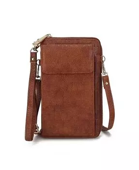 Кошелек для телефона Caddy через плечо от Mia K Mkf Collection, коричневый