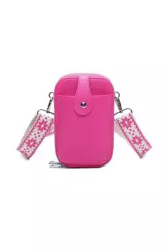 Кошелек для телефона через плечо Riya PU Fontanella Fashion, розовый
