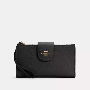 Кошелек для телефона Coach Outlet, цвет Gold/Black