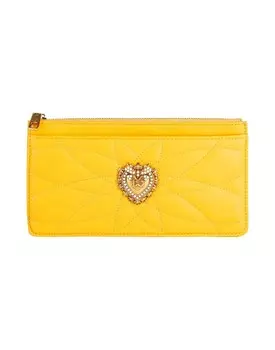 Кошелек Dolce&Gabbana, горчичный