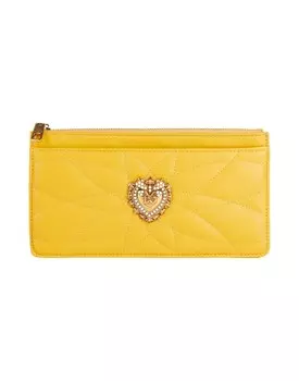 Кошелек Dolce&Gabbana, горчичный