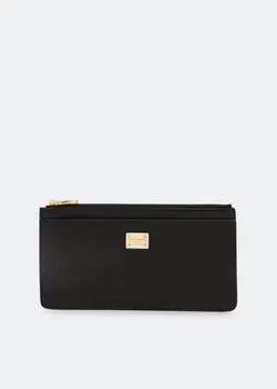 Кошелек DOLCE&GABBANA Leather wallet, черный