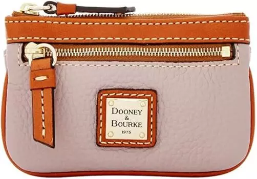 Кошелек Dooney & Bourke, футляр для монет Pebble Grain, устричный