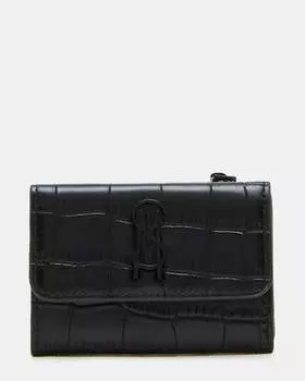 Кошелек Dott Crocodile Wallet Steve Madden, черный