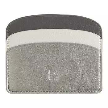 Кошелек DuDu Boracay Kreditkartenetui Leder 10 cm, серебряный