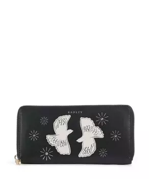 Кошелек «Две горлицы» из воловьей кожи Radley London, черный