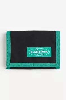 Кошелек Eastpak Crew Single, черный/зеленый