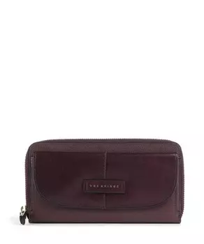 Кошелек elisabetta rfid из зернистой яловой кожи The Bridge, фиолетовый