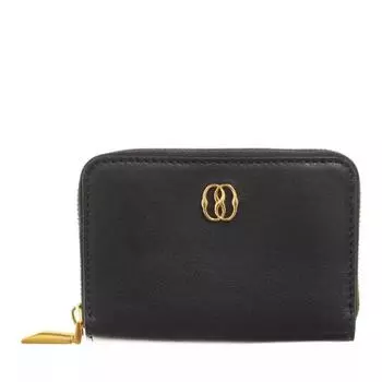 Кошелек emblem coinpurse black+oro Bally, черный