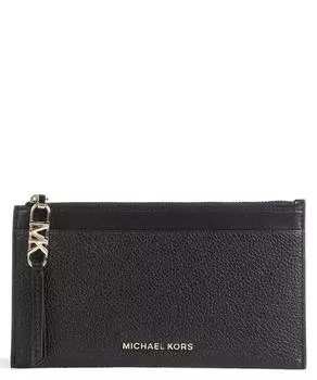 Кошелек Empire из зернистой яловой кожи Michael Kors, черный