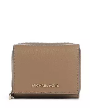 Кошелек Empire из зернистой яловой кожи Michael Kors, коричневый