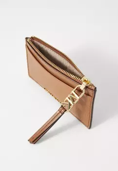 Кошелек EMPIRESM ZIP CARD CASE MICHAEL Michael Kors, коричневый