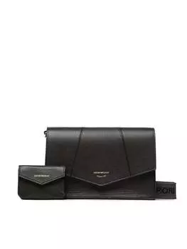Кошелек Emporio Armani, черный
