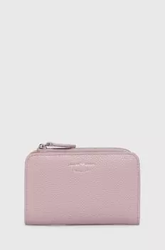 Кошелек Emporio Armani, розовый