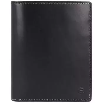 Кошелек Esquire Dallas RFID Schutz Leder 10.5 см, черный