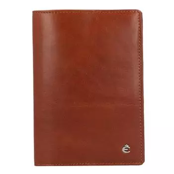 Кошелек Esquire Toscana Reisepassetui Leder 9.5 см, коричневый