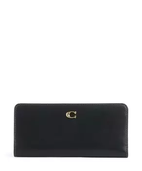 Кошелек Essential из мелкозернистой кожи Coach, черный