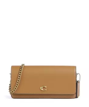 Кошелек Essential из телячьей кожи Coach, коричневый