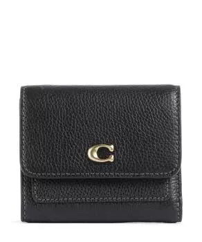 Кошелек Essential из зернистой коровьей кожи Coach, черный