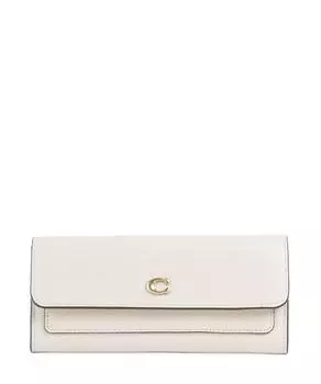 Кошелек Essential из зернистой коровьей кожи Coach, белый