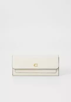 Кошелек ESSENTIAL LONG FLAP WALLET COACH, молочный