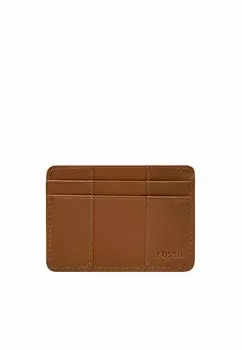 Кошелек EVERETT Fossil, цвет saddle
