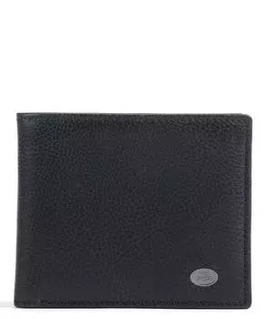 Кошелек Fabio RFID из зернистой яловой кожи The Bridge, синий