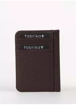 Кошелек Fabrika, коричневый