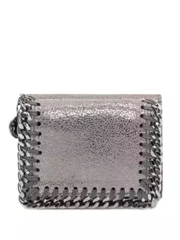 Кошелек Falabella с цепочной отделкой STELLA MCCARTNEY, серебяный