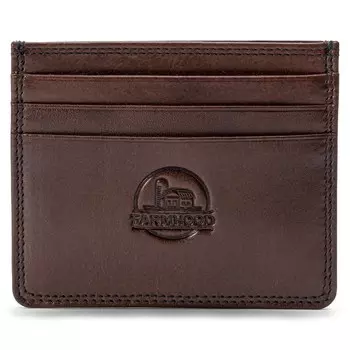 Кошелек Farmhood, темно коричневый