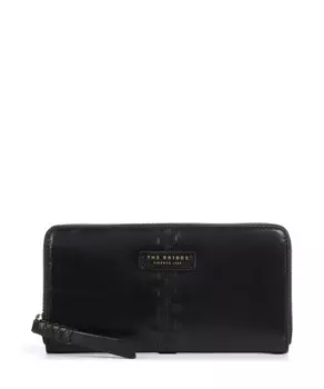 Кошелек febe wow rfid из мелкозернистой яловой кожи The Bridge, черный