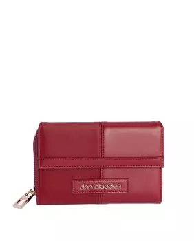 Кошелек Fina бордовый женский на молнии Don Algodn, бордо