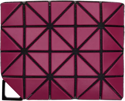 Кошелек Flipper бордового цвета BAO BAO ISSEY MIYAKE