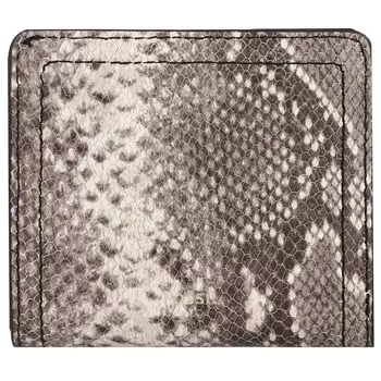 Кошелек Fossil LOGAN, серебряный