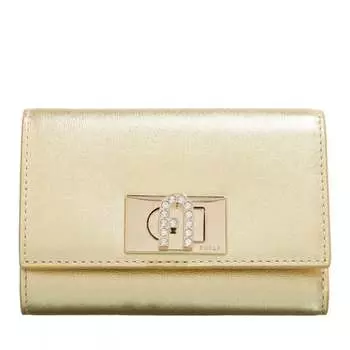Кошелек furla 1927 m compact wallet color Furla, желтый