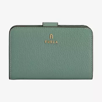 Кошелек Furla Camelia Compact M, серо-зеленый