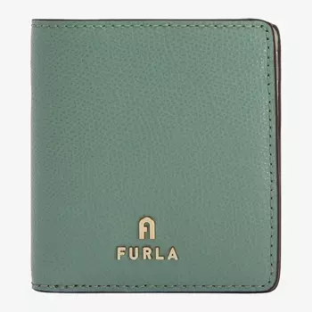 Кошелек Furla Camelia Compact S, серо-зеленый
