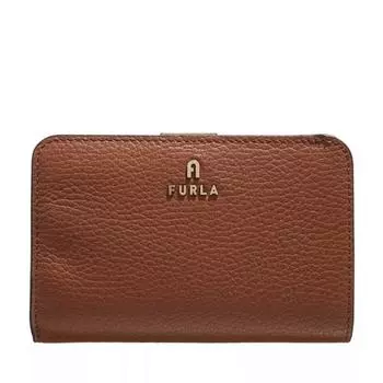 Кошелек furla camelia m compact wallet cognac Furla, коричневый