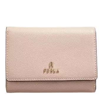 Кошелек furla camelia m compact wallet flap ballerina Furla, розовый