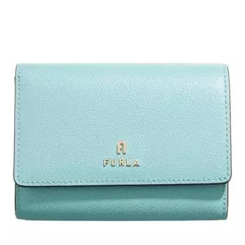 Кошелек furla camelia m compact wallet flap verderame+ballerina i . Furla, синий