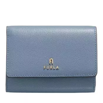 Кошелек furla camelia m compact wallet flap celestial+artemisia . Furla, синий